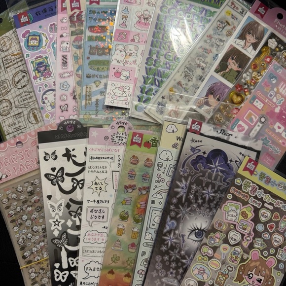 20+ sheets！Colorful Assorted Sticker - Picture 7 of 9